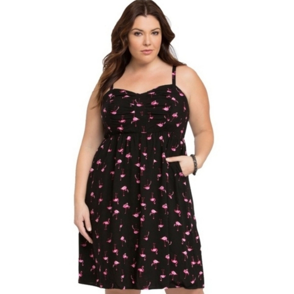 Mini Challis Sweetheart Dress - Picture 8 of 9